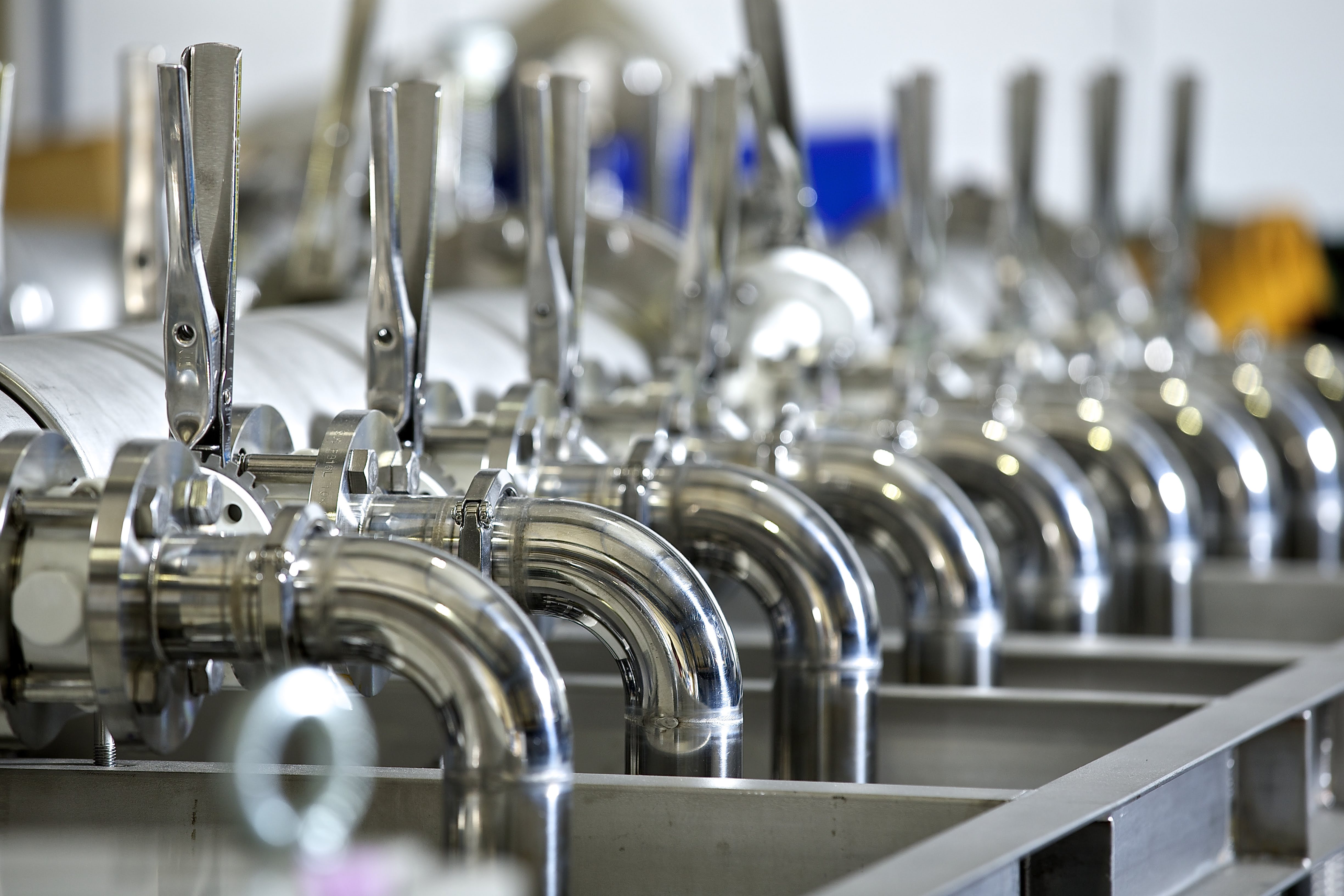 ユニット配管内面バフ研磨